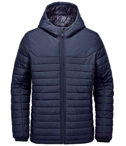 Stormtech Nautilus Quilted Hooded Jacket - NAV - M